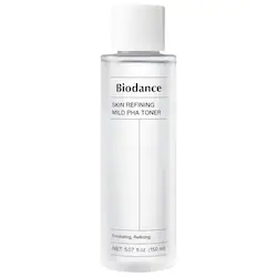 Biodance Skin Refining Mild PHA Toner with 8% PHA for Gentle Exfoliation
