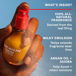 JOSIE MARAN Vanilla Vibezzz - Body + Hair Fragrance Mist with 100% Natural Scents