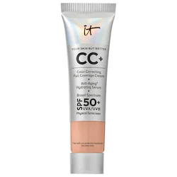 IT Cosmetics Mini CC+ Cream Full Coverage Color Correcting Foundation with SPF 50+