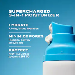 Murad Superactive Mattifying Oil + Pore Control Moisturizer SPF 50 with Salicylic Acid