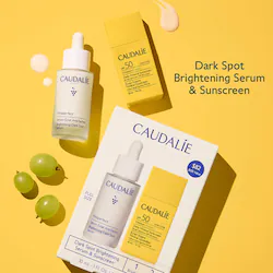 Caudalie Dark Spot Brightening Serum & Sunscreen SPF 50 Set
