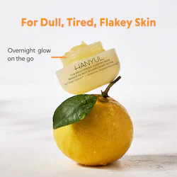 Hanyul | S Korean Mini Yuja Brightening Sleeping Mask & Moisturizer with Vitamin C and Niacinamide