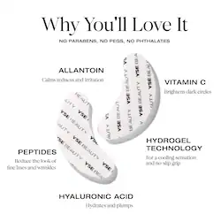YISE Beauty The Overachiever Brightening & Depuffing Eye Patches with Vitamin C