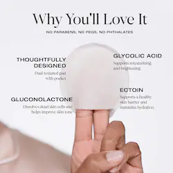 YISE Beauty | Seph Your Favorite Ex™ Refillable Exfoliating Pads with Glycolic Acid & Ectoin