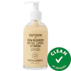 Youth To The Peo Adaptogens + Snow Mushroom + Oat Oil Lipids + Vitamins Supershroom Calm Cleanser