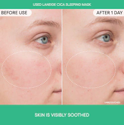 LANEIGE Cica Sleeping Mask for Soothing Relief with Centella Asiatica