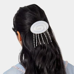 Chunks Jellyfish Swirl Hair Barrette