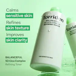 Torriden BALANCEFUL 5D Cica Complex AHA Pore Refining Toner for Clear, Smooth Skin