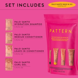 PATTERN by Tracee Ellis Ross Palo Santo Wash & Go Cocktail Sampler Set