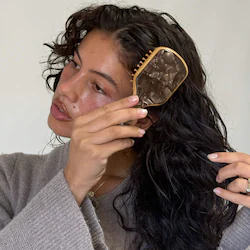 Emi Jay Mini Paddle Hair Brush in Toasted Sugar