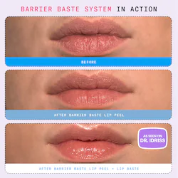 Dr. Idriss Barrier Baste Lip Basting Duo Exfoliating AHA Lip Treatment + Moisturizing Lip Balm Skincare Gift Se
