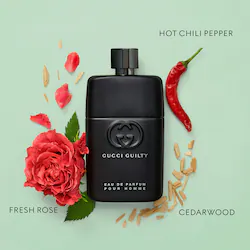 Gucci Guilty Eau de Parfum Pour Homme Travel Spray with Rose and Cedarwood