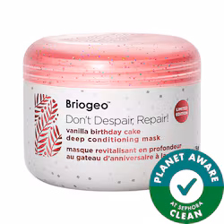 Briogeo | Sephor Don't Despair, Repair! Deep Conditioning Hair Mask in Vanilla Birthday Cake Scent
