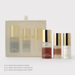 MERIT Mini Great Skin Skincare Essentials Gift Set