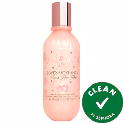 LoveShackFancy Peach Pom Pom Hair & Body Perfume Mist