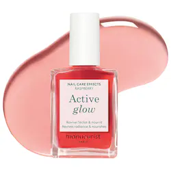 Manucurist Active Glow™ Raspberry Nourishing Treatment Nail Polish