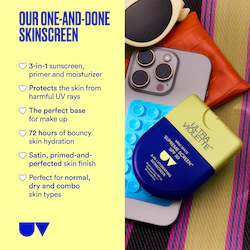 Ultra Violette Supreme Screen SPF 50 Mini Mate Facial Sunscreen Moisturizer and Primer