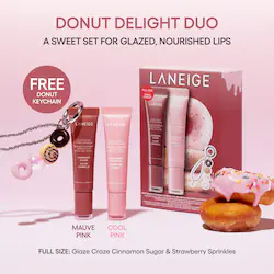 LANEIGE Glaze Craze Donut Delight Hydrating Tinted Lip Serum Duo