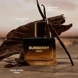 BURBERRY Hero Elixir de Parfum with Vanilla, Leather, and Cedarwood