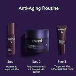 Caudalie Premier Cru Anti-Aging Set for Fine Lines and Wrinkles