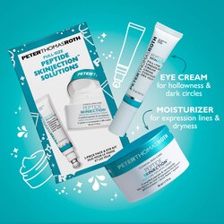 Peter T Full-Size​ Peptide Skinjection™​ 2-Piece Skincare Set with Under-Eye Cream and Moisturizer