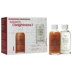 Youth To Radiate Brightness with Superfood + Superfruit Cleanser Duo Brightening Skincare Gift Set