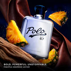 Ralph Lauren Polo 67 Eau de Parfum Extreme with Pineapple, Cedarwood & Leather