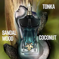 Jean Paul Gaultier Le Beau Le Parfum with Coconut Wood & Ginger Travel Spray