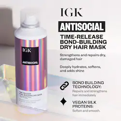 IGK Good Behavior Smoothing Spray & Antisocial Dry Hair Mask Set