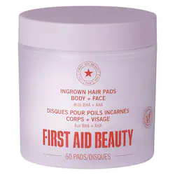 First Aid Beauty Ingrown Hair Pads with BHA & AHA