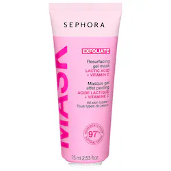 SEPHORA COLLECTION EXFOLIATE - Resurfacing Gel Mask with Lactic Acid + Vitamin C