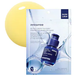 innisfree Retinol Green Tea PDRN™ Firming & Smoothing Serum-Infused Mask