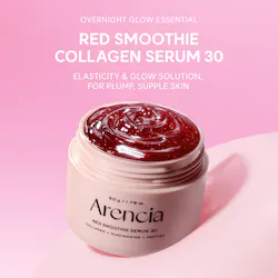 Arencia | Sepho Red Smoothie Pore-Tightening Serum 30 with Red Collagen, Niacinamide, and Peptides