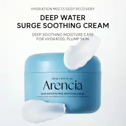 Arencia Deep Water Surge Hydrating Cream Moisturizer with Cica PDRN, Hyaluronic Acid, and Ceramide