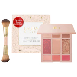 Laura Geller | Seph The Best of the Best Cream Full Face Basics & Dual-Ended Blush + Bronzer Brush