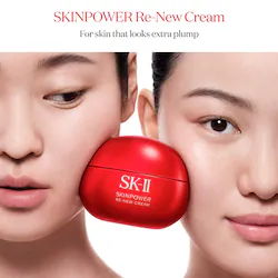 SK-II SKINPOWER Re-New Anti-Aging Cream Moisturizer for Wrinkles & Dryness, 50ml
