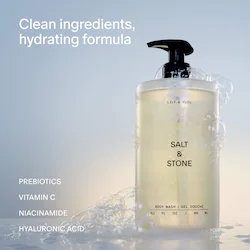 Salt & Stone Lily & Yuzu Body Wash with Niacinamide + Prebiotics