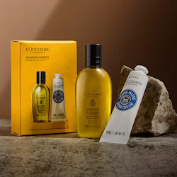 L'Occitane Hand and Body Care Nourishing Travel Favorites Set