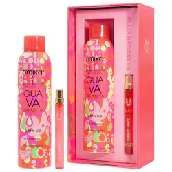 Ellis Brooklyn GUAVA GRANITA Travel Spray x Amika Perk Up Dry Shampoo Set