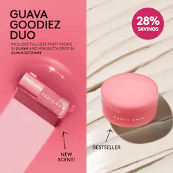 Fenty Beauty by Rihanna Guava Goodiez - Guava Lip + Mini Butta Drop Set