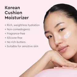 Glow Watermelon Milk™ Peptide Cushion Cream Refillable Moisturizer for Dry Skin & Barrier Support