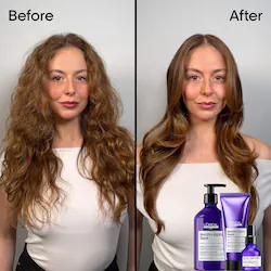 L'Oréal Professionnel Keratin Alpha Sleek Anti-Frizz Hair Serum for Hair Shine