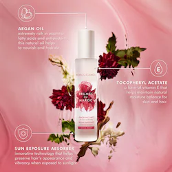 Moroccanoil | Seph Mini Dahlia Rouge Hair & Body Fragrance Mist with Dahlia Petal & Pearl Tuberose