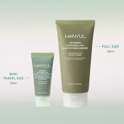 Hanyul Mini Artemisia Soothing 2-in-1 Mask to Foam Cleanser with Hyaluronic Acid  + BHA