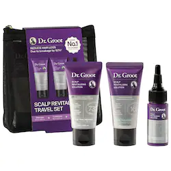 Dr. Groot Mini Hair Thickening Shampoo, Conditioner & Miracle In Shower Treatment Travel Gift Set