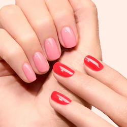 Manucurist Jelly Nail Polish Duo Set with Glossy and High Shine Effect