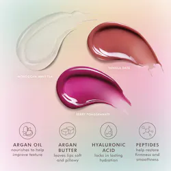 Moroccanoil Lip Balm Trio Gift Set – Hydrating Argan + Peptide Lip Treatment