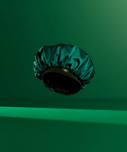 THE STEAM BAR Satin Sleep Bonnet for Frizz & Breakage Protection for Curly & Coily Hair