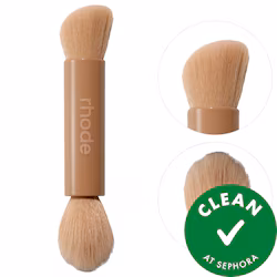 rhode Pocket Brush Double-Ended Makeup Brush
