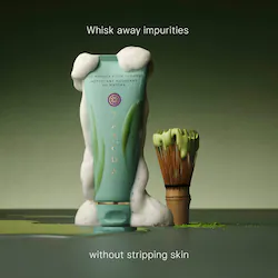 Tatcha Mini Matcha Foam Pore-Refining & Oil-Balancing Prebiotic Gel Cleanser
